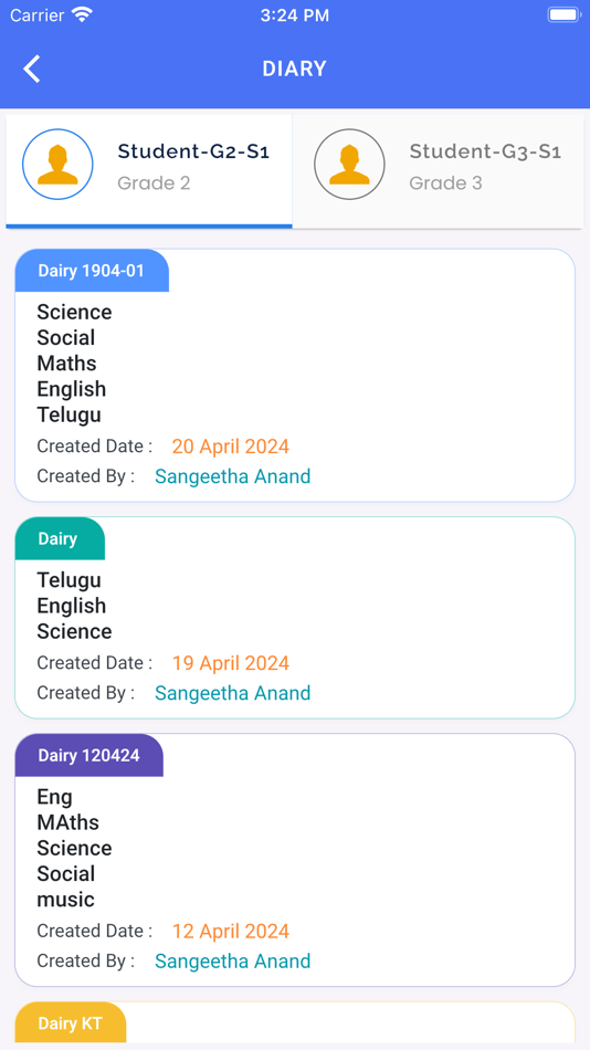 #2. CES ERP Parents (iOS) 由: Geetha Muthiah