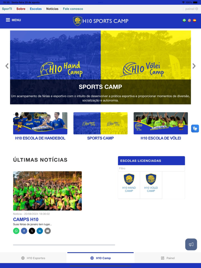 H10 Escola de Esportes