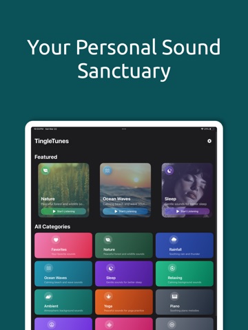 TingleTunes iPad screenshot