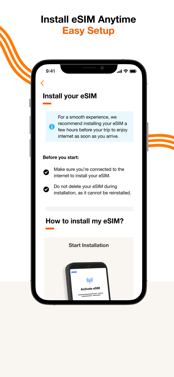 Orange Travel: Prepaid eSIM screenshot 3