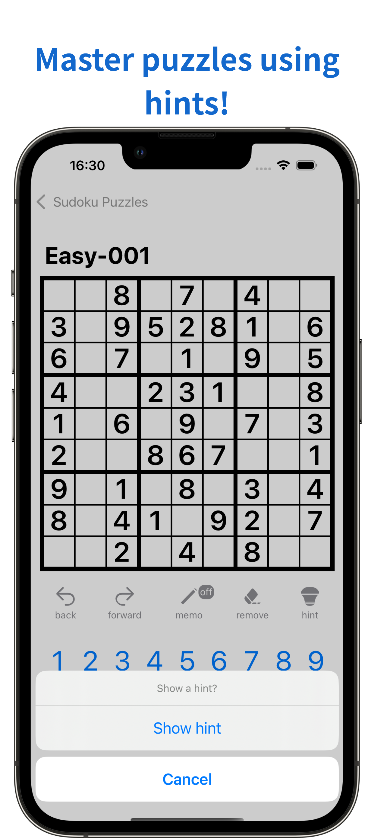 Sudoku - Number Puzzles screenshot 3