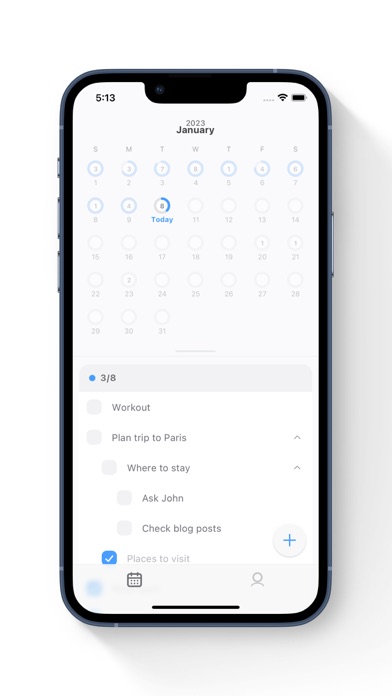 Screenshot #1 pour artina - To-do & Calendar