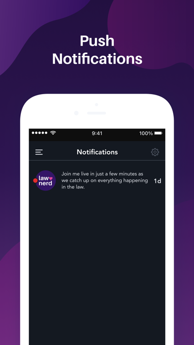 Law Nerd iPhone screenshot 1 - Entertainment app