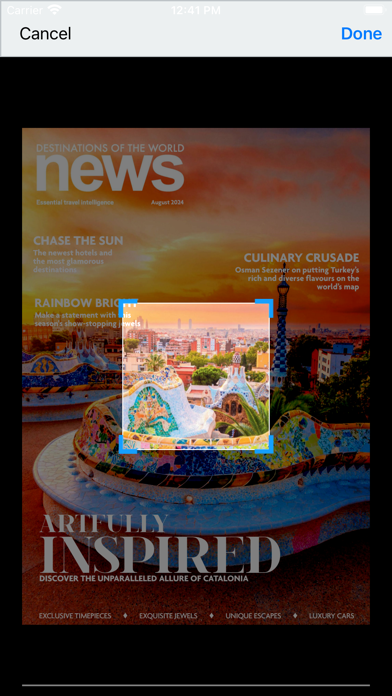 Destinations of the World News Screenshot