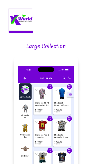 YK World Online Shopping Screenshot