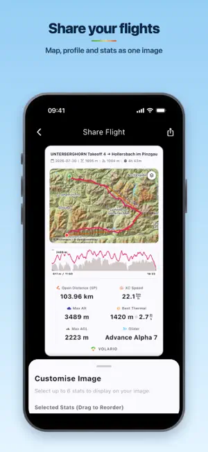 Volario: Paragliding Vario screenshot 3