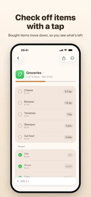 PokupOK: Grocery Shopping List screenshot 2
