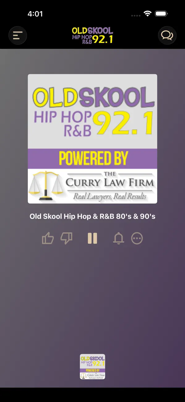 Screenshot #1 pour Old Skool 92.1
