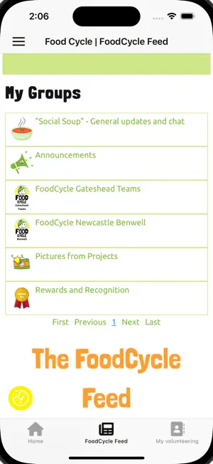 FoodCycle screenshot 2