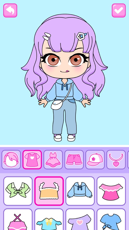 #4. Chibi Dolls - Games for Girls (iOS) 由: Brainytrainee Ltd