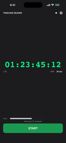 TIMECODE READER Pocket のスクリーンショット