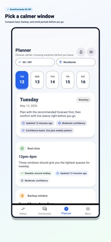 SmartCommute SG-MY screenshot