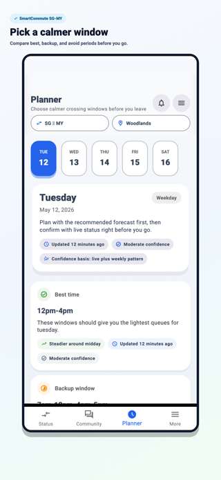 SmartCommute SG-MY Screenshot 5 of 6