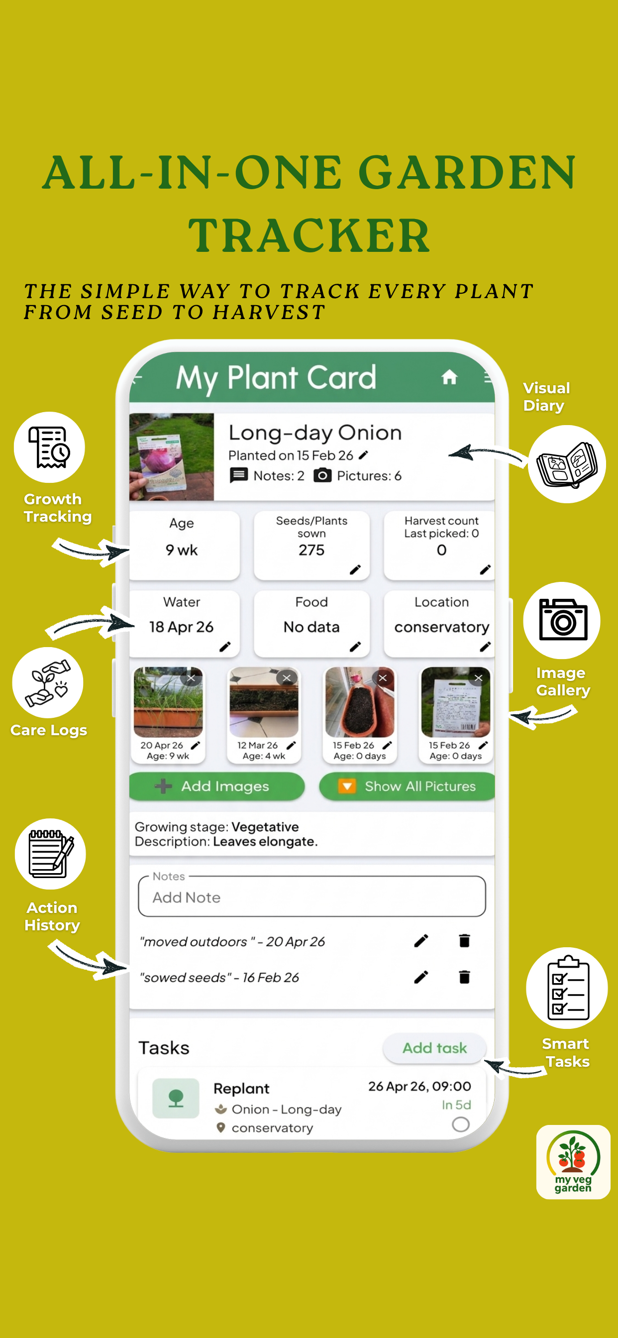 My Veg Garden – Plant Tracker screenshot 3