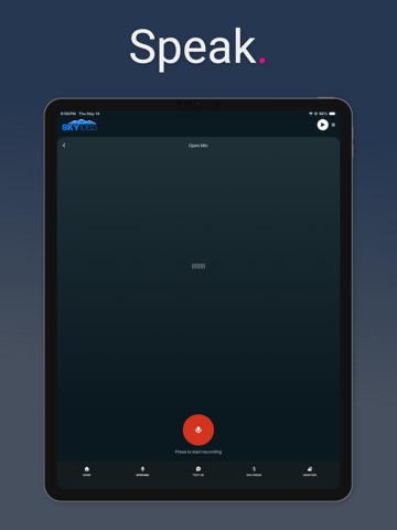 Sky 106.5 iPad screenshot