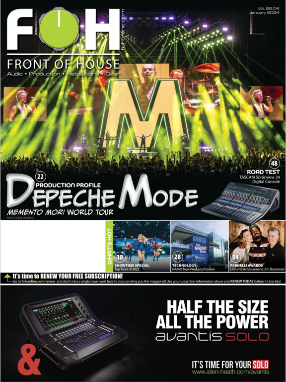 Screenshot #5 pour FRONT of HOUSE (FOH) Magazine