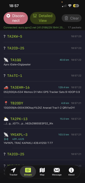 APRS Trackers Pro Screenshot 2 of 4