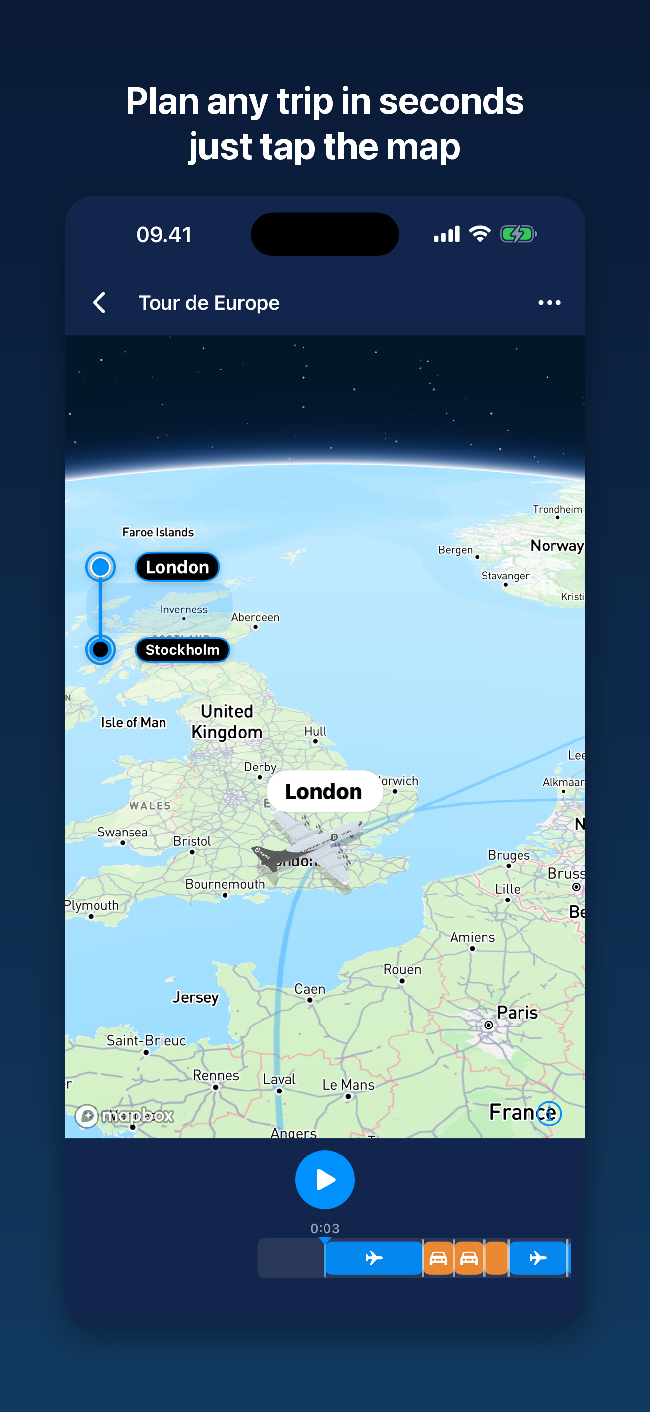 TourVision: Travel Map Video screenshot 5