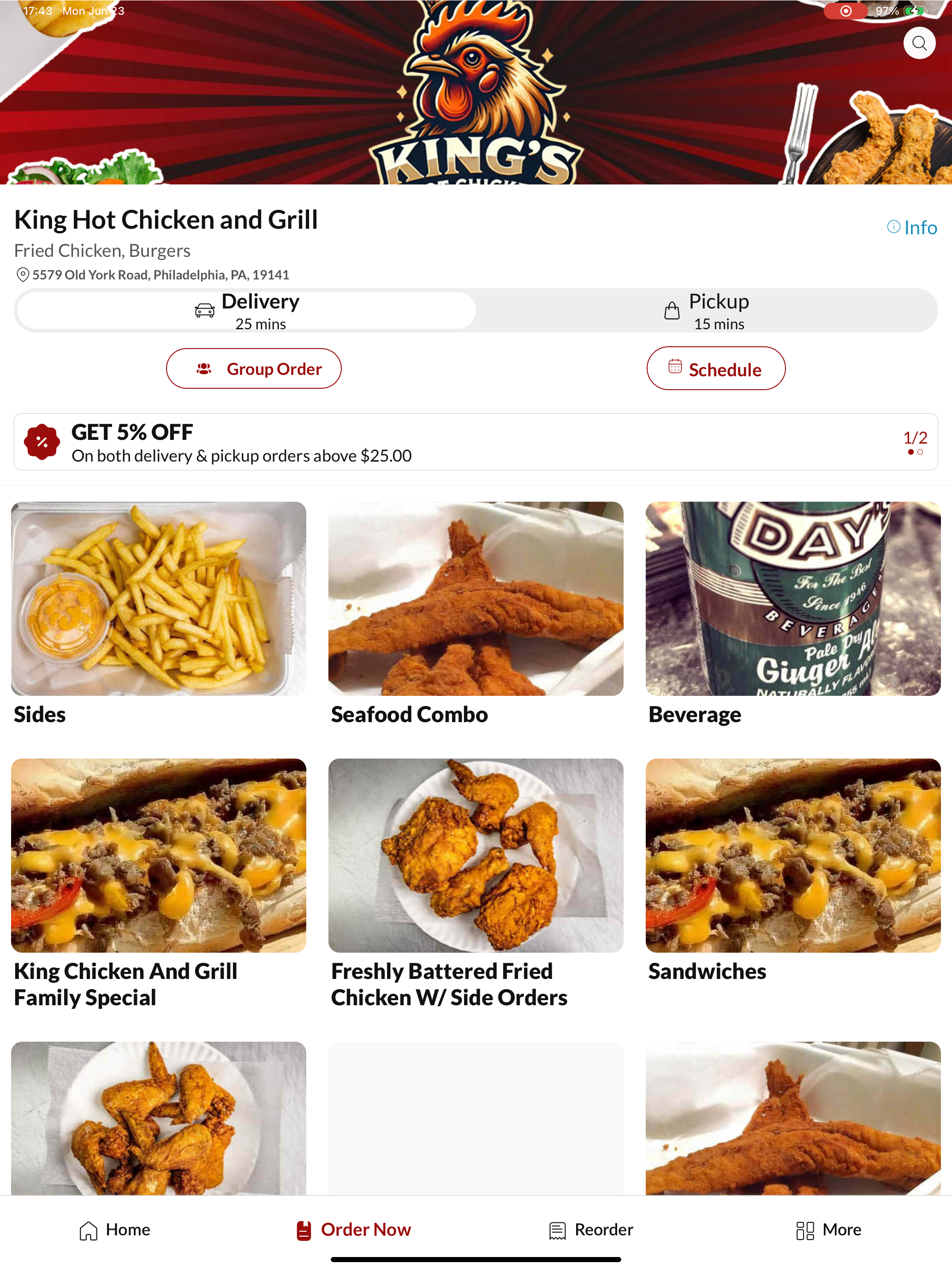 King Hot Chicken and Grill screenshot 6