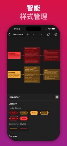 QuikFlow: Flowchart & Mind Map screenshot