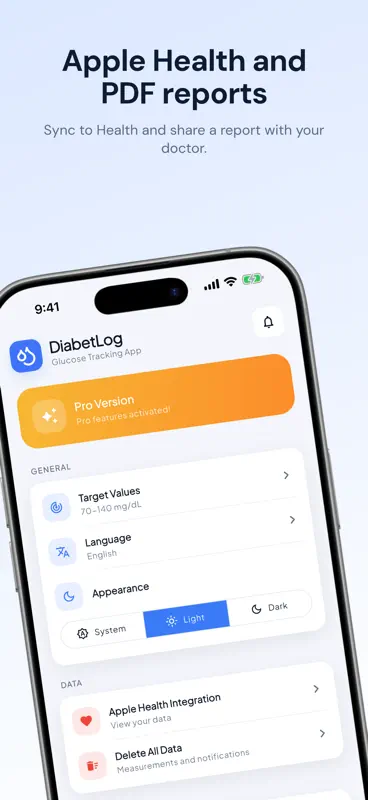 DiabetLog: Blood Sugar Tracker screenshot 6 of 6