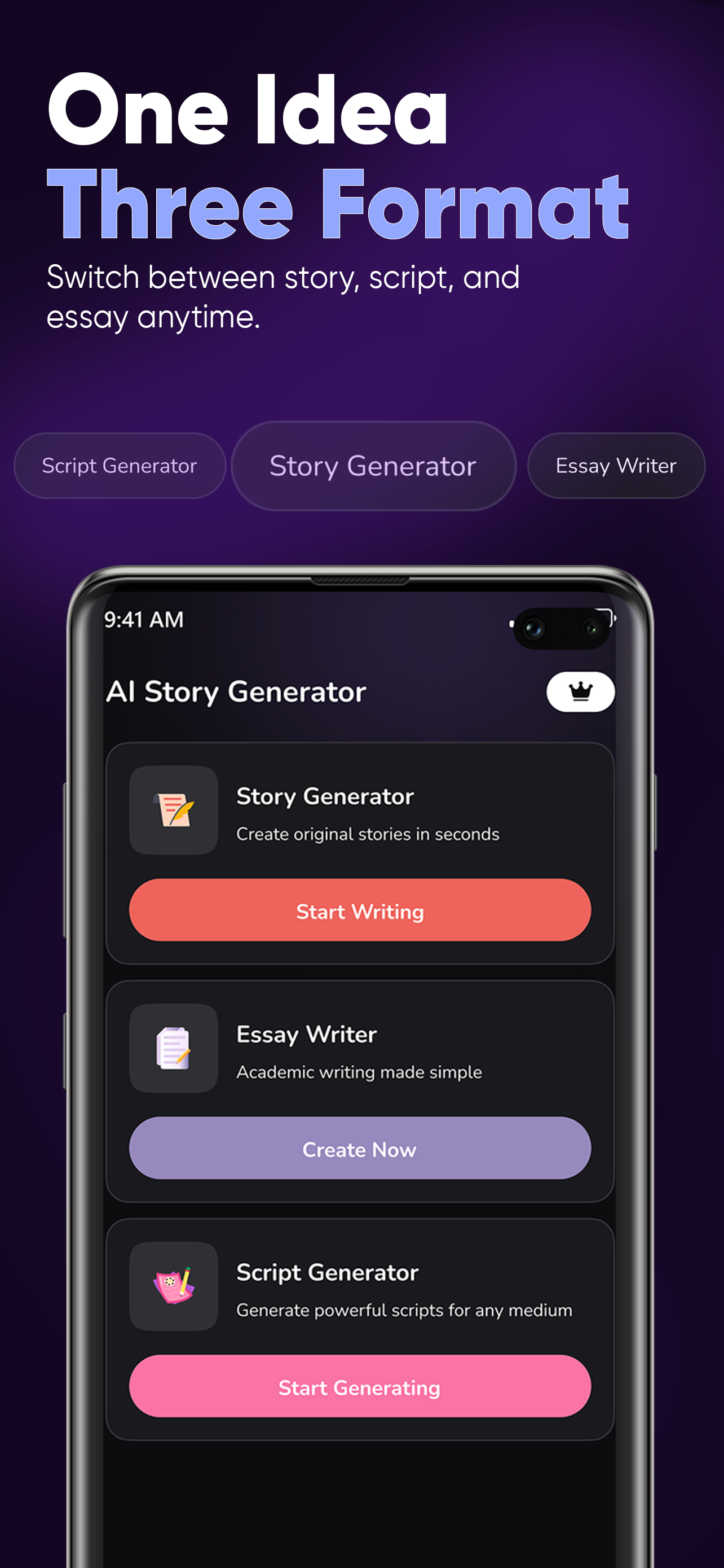 AI Story Generator and Writer