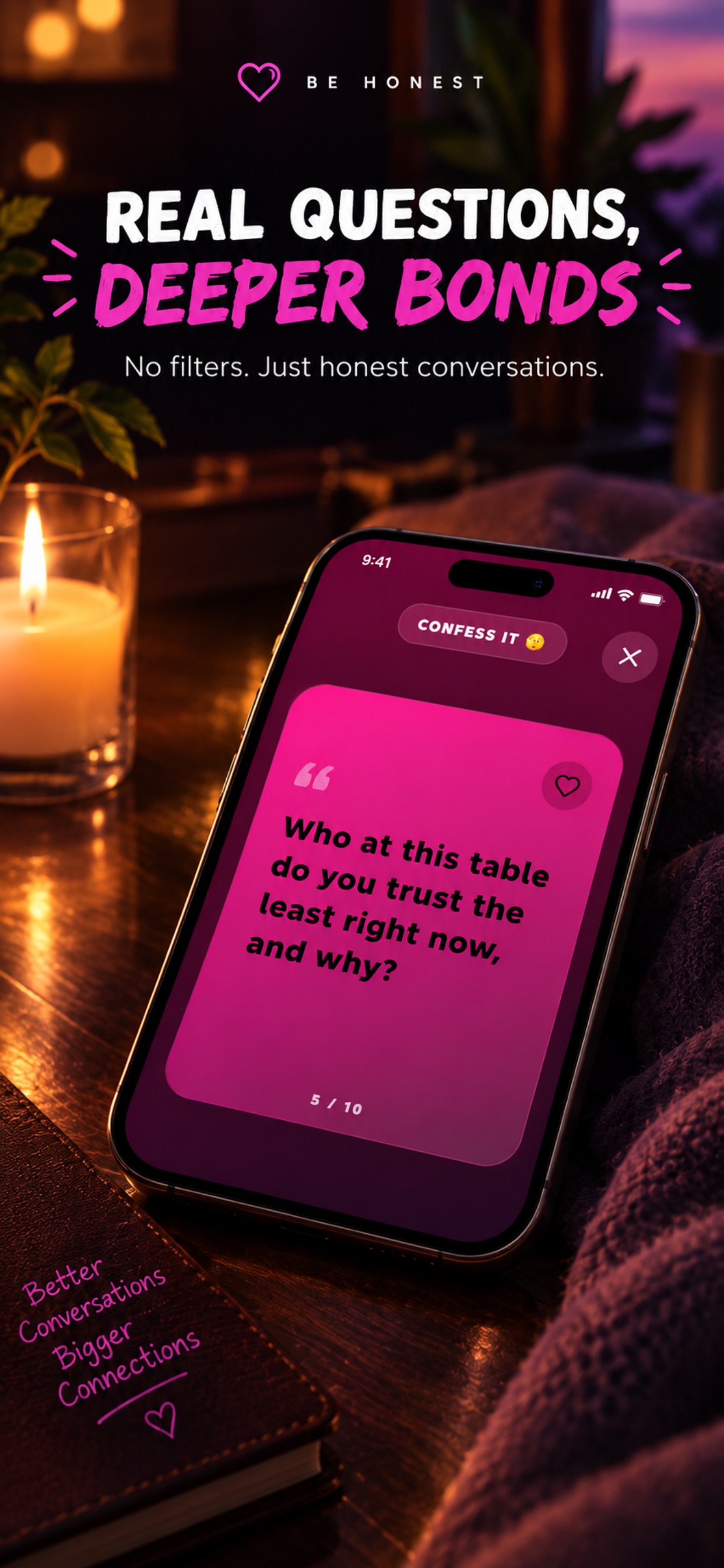 Screenshot 4 of Be Honest: Deep Questions