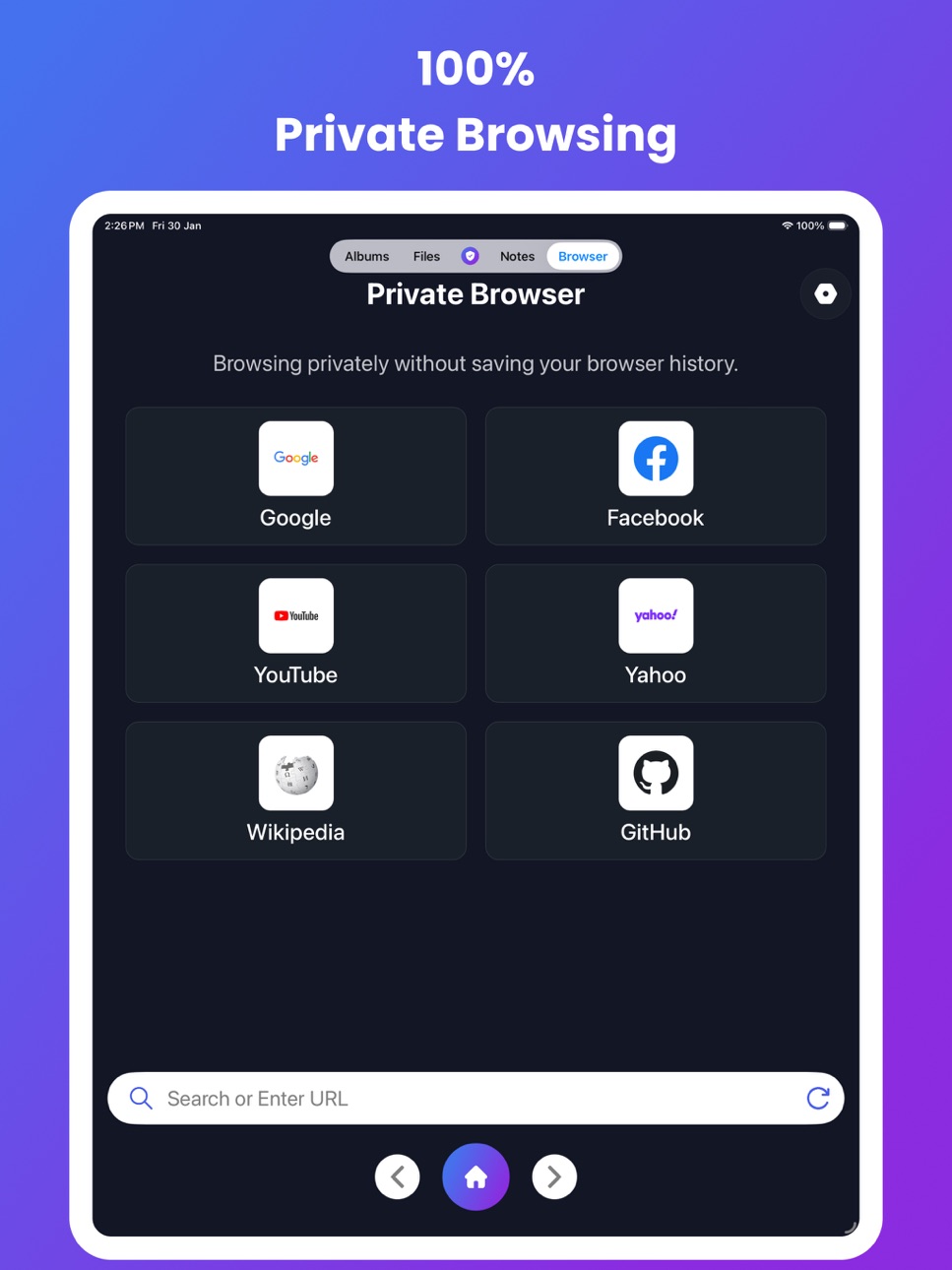 iPad screenshot