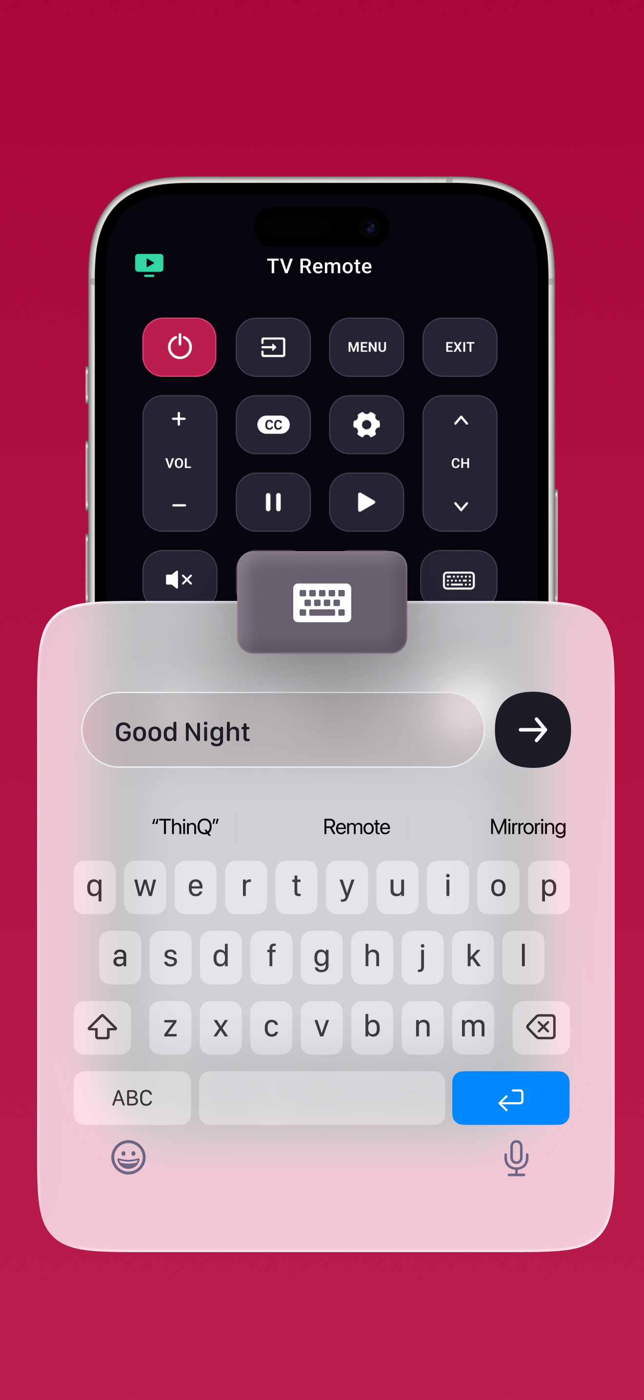 Smart TV Remote for ThinG TV screenshot 5