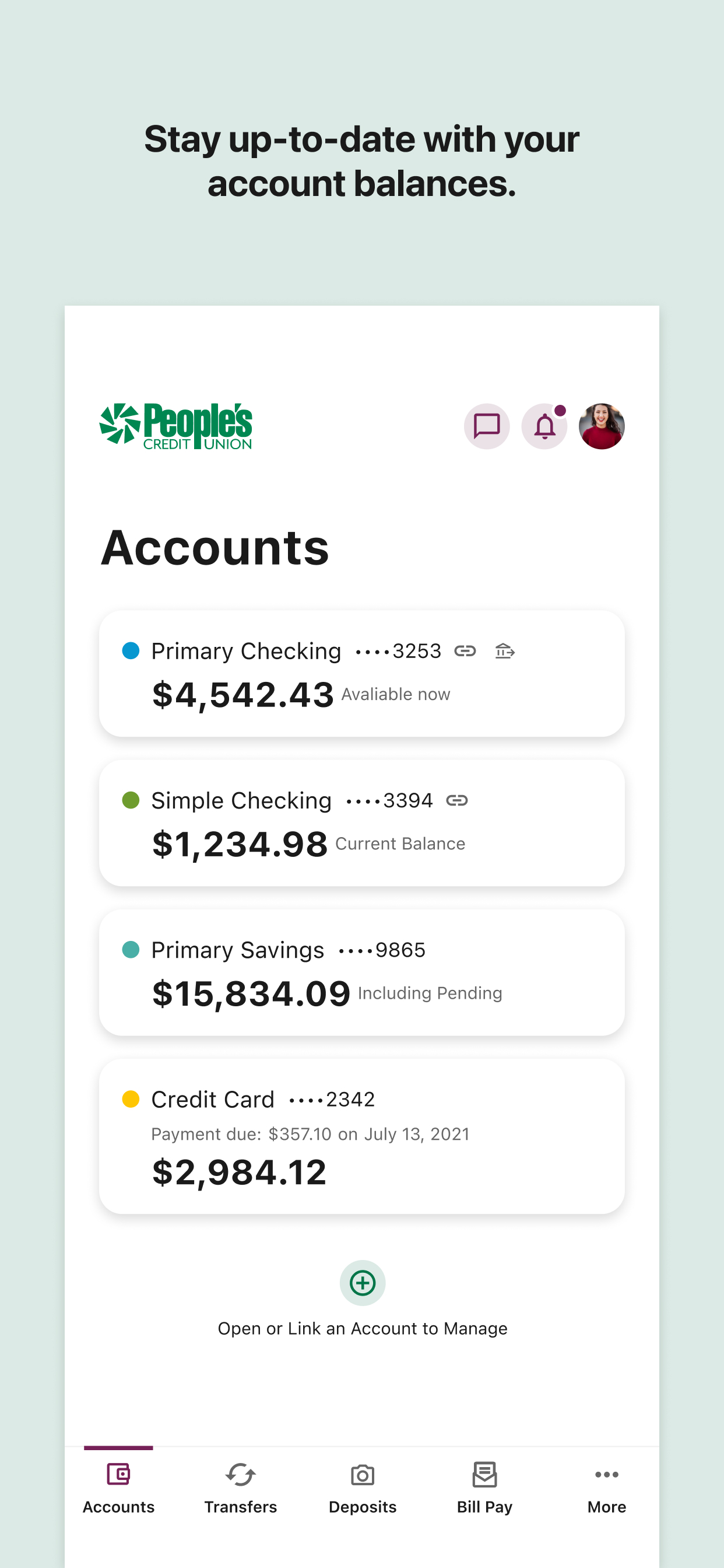 People's CU Mobile Banking screenshot 3