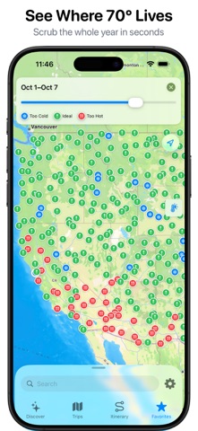 Chasing 70 Degrees: RV Planner screenshot