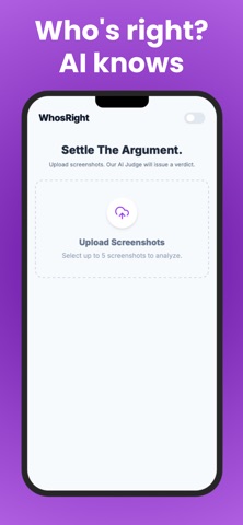 WhosRight? screenshot