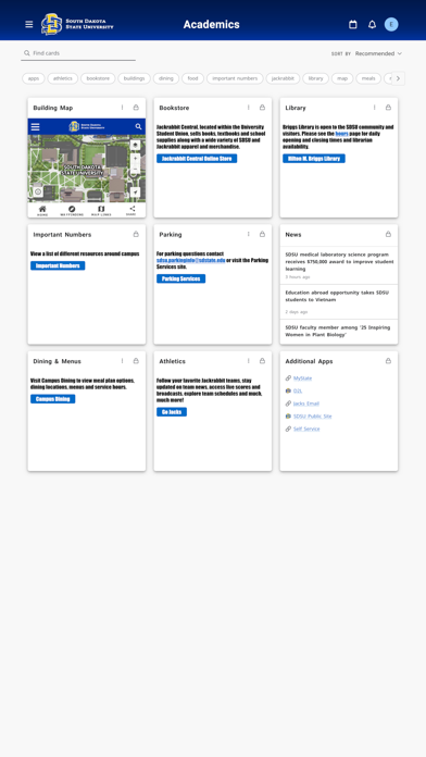 South Dakota State University Screenshot
