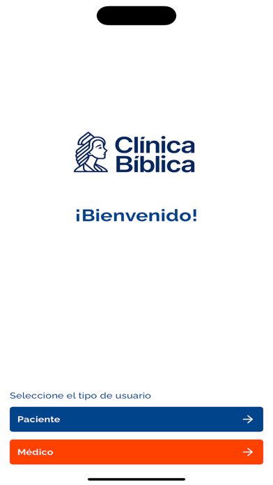 Hospital Clínica Bíblica Screenshot