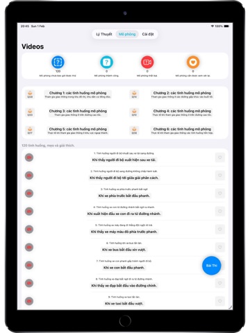 600 GPLX Questions 2026 iPad screenshot