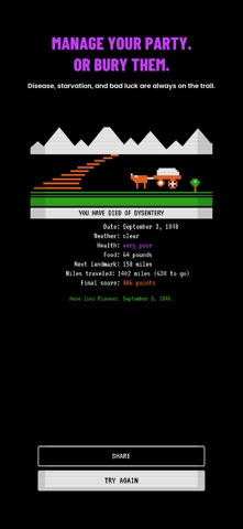 The Oregano Trail iPhone screenshot