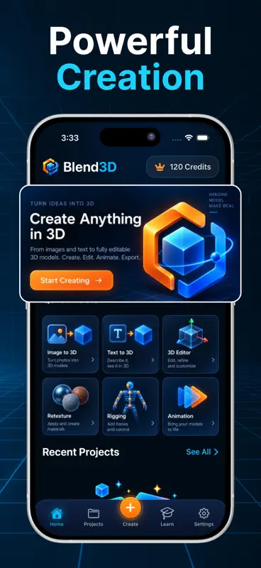 Blend3D: Image to 3D screenshot 6 of 9