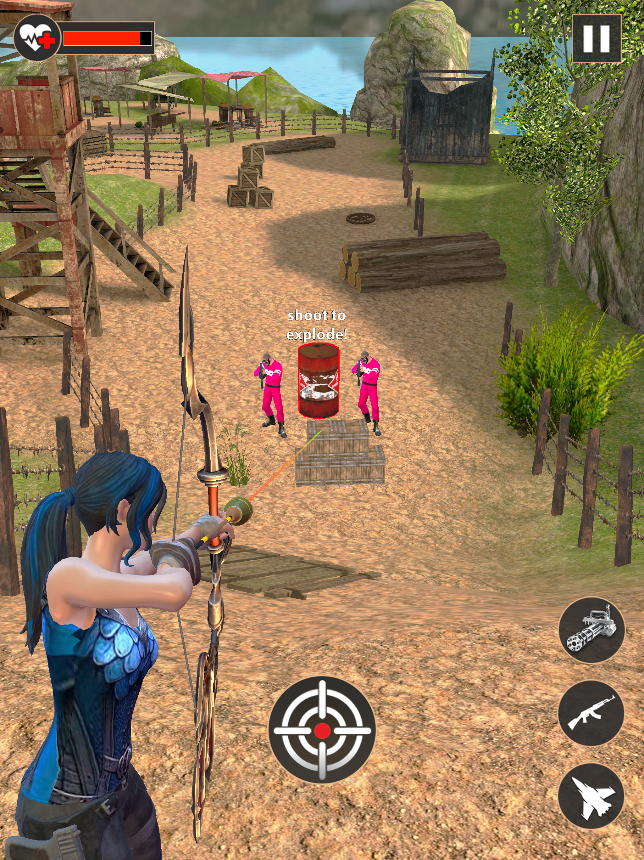Archer Ninja: Shooter Mission screenshot 10