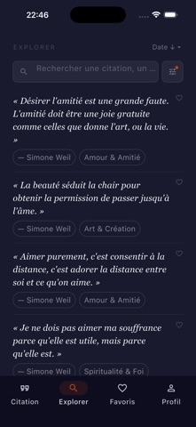 Diximo — Citations & Sagesse Screenshot 2 of 3