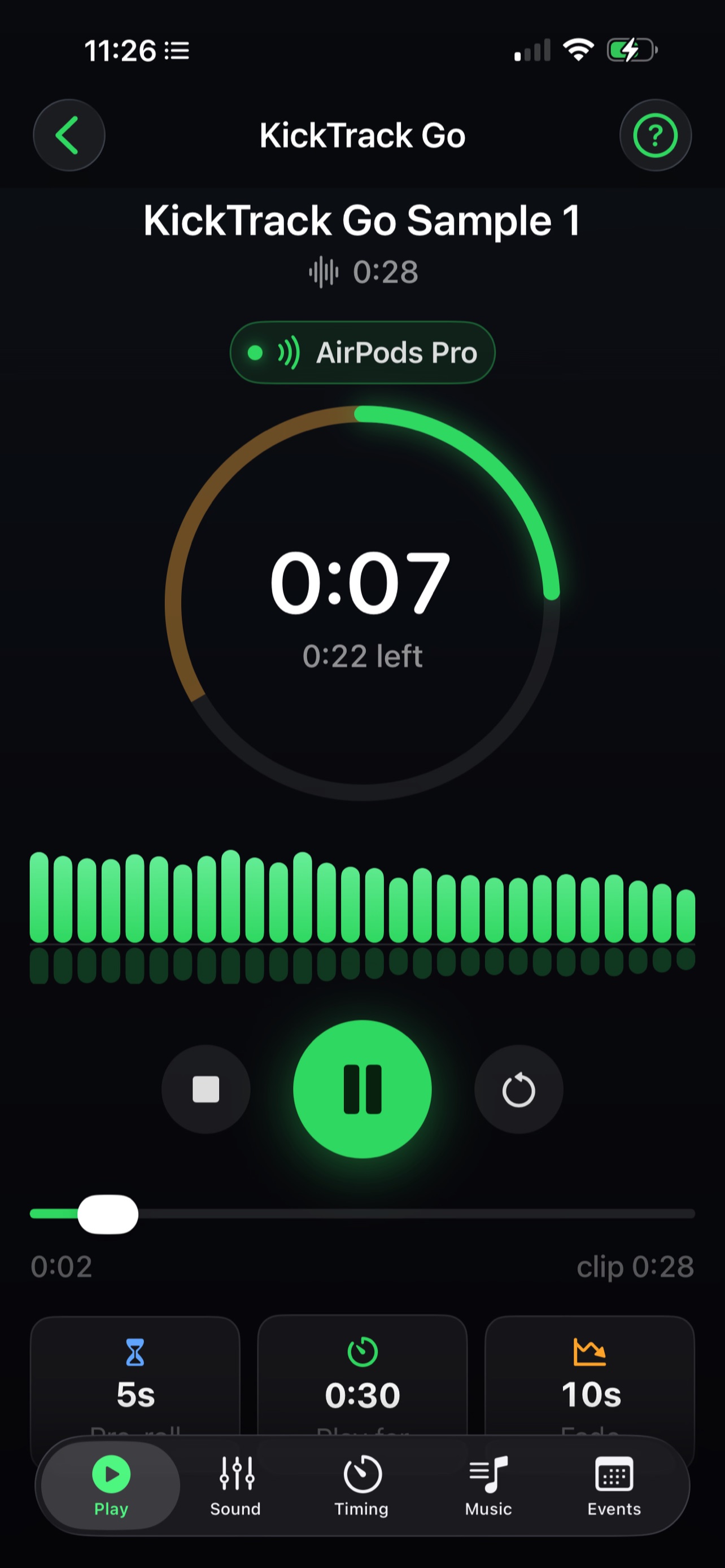 Screenshot 2 of KickTrack Go