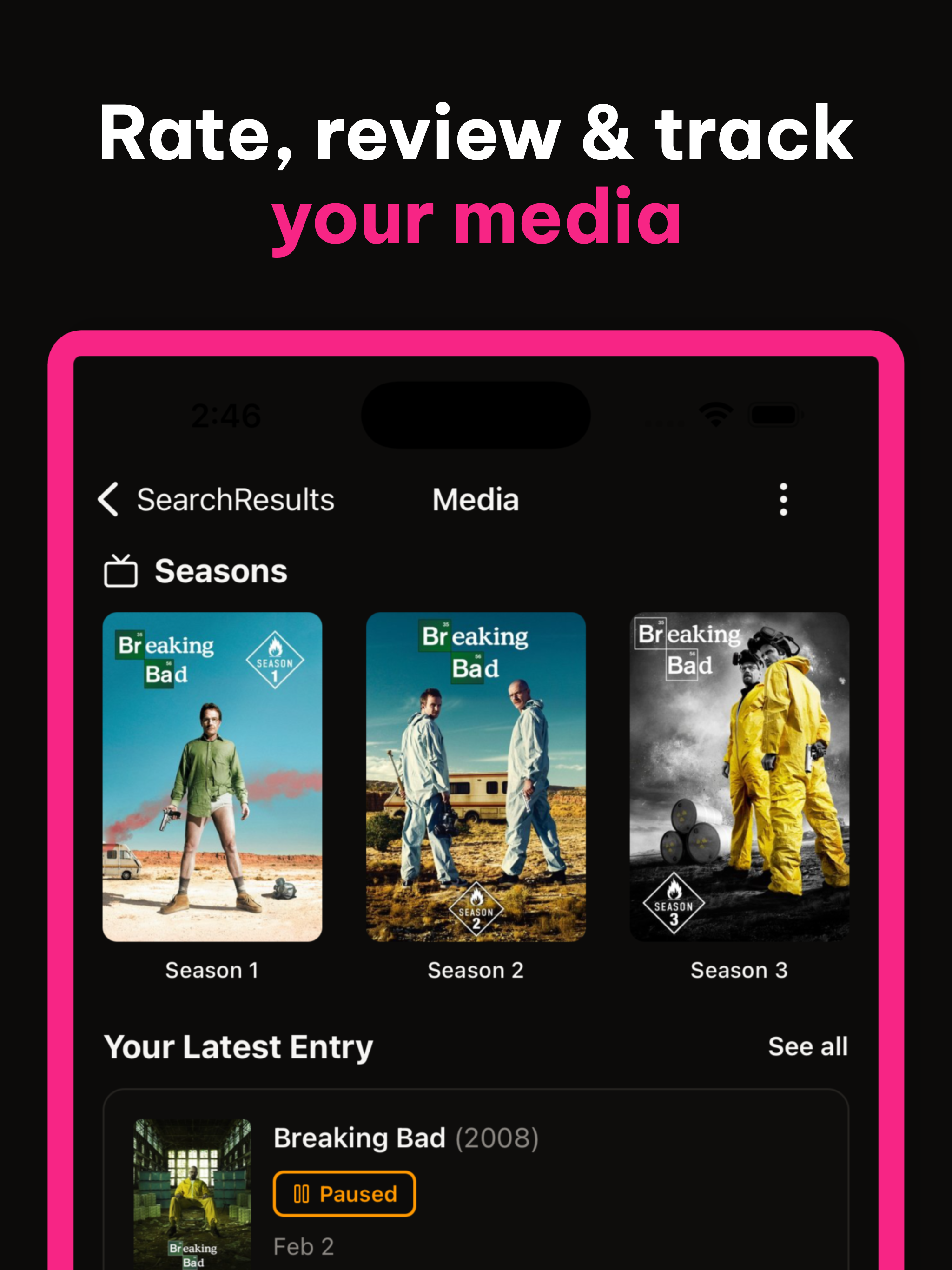 Tastral: Media Journal screenshot 13