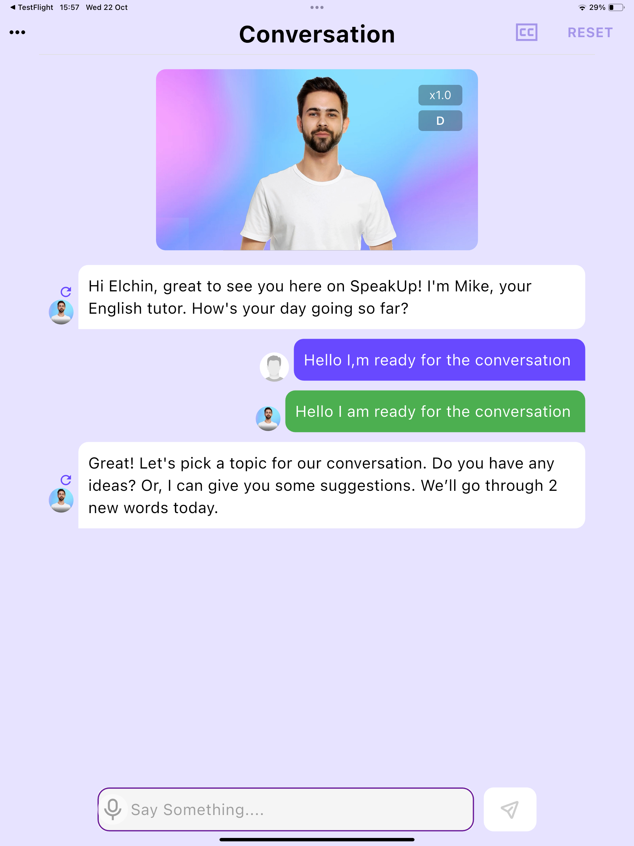 Speak-Up App screenshot 8