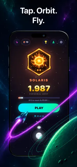 Girostella: Orbit Space Arcade screenshot 1