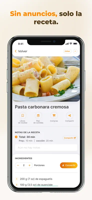 Youmeal: Organizador Recetas screenshot 3 of 7