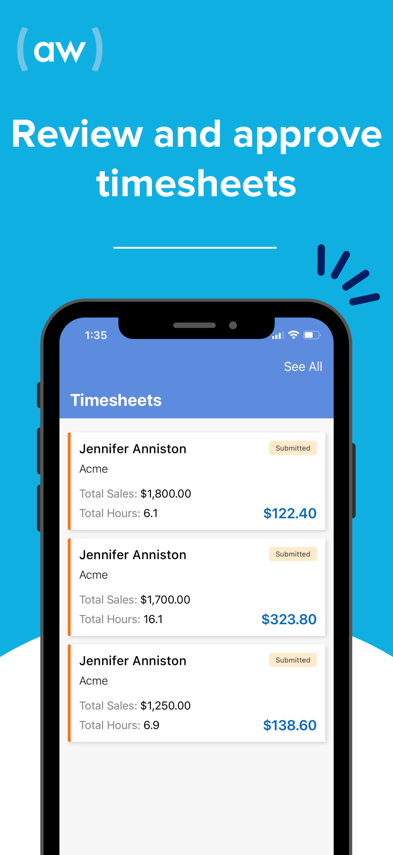 AllWork Manager screenshot 3