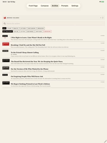 The Daily Me: Private Journal iPad screenshot