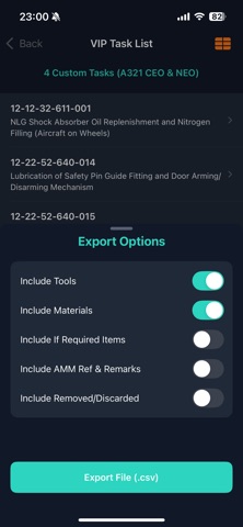 AMA Tool and Material screenshot