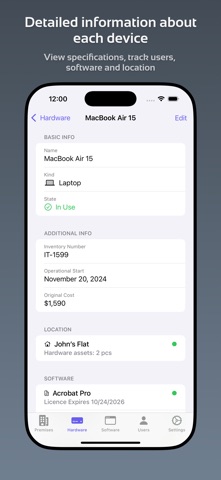 IT Asset Tracker Screenshot 2 of 8