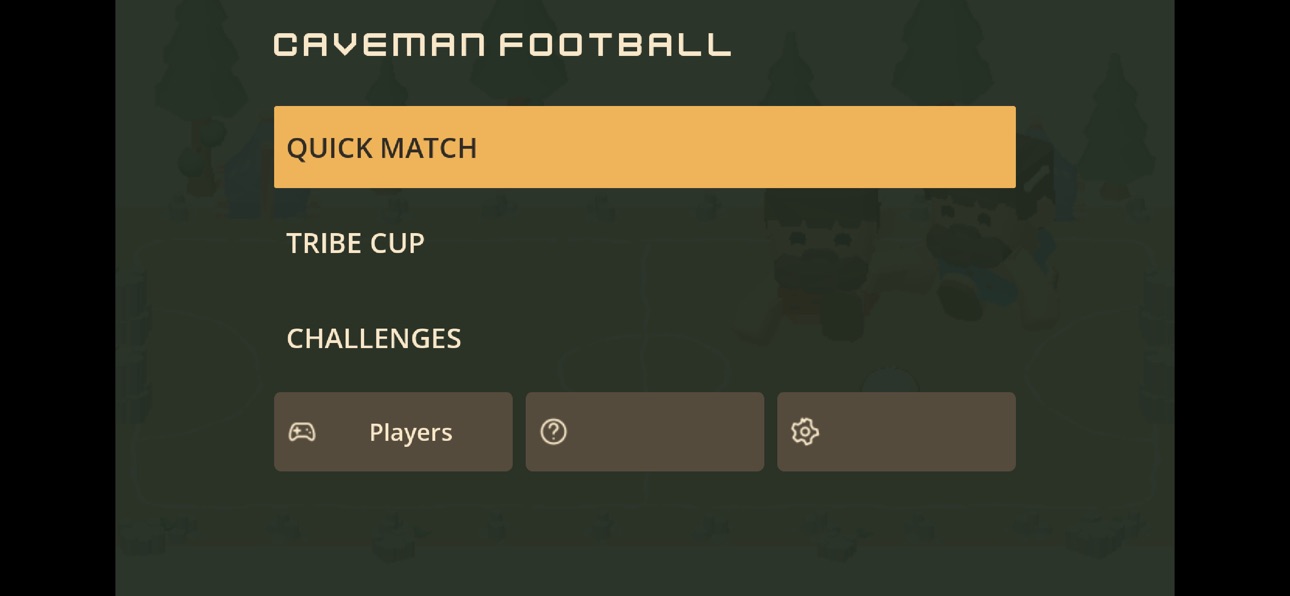 Screenshot 1 of Caveman Football