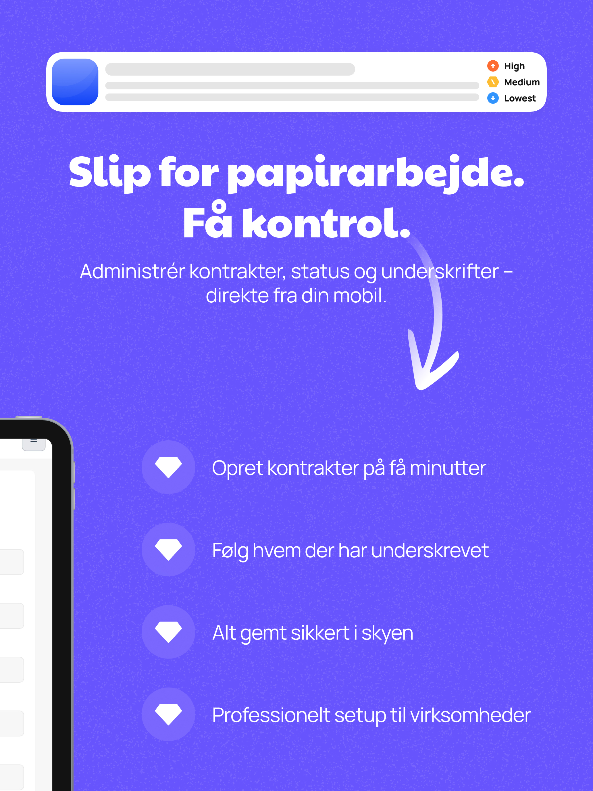 Ekontrakt Ansættelsekontrakt screenshot 10